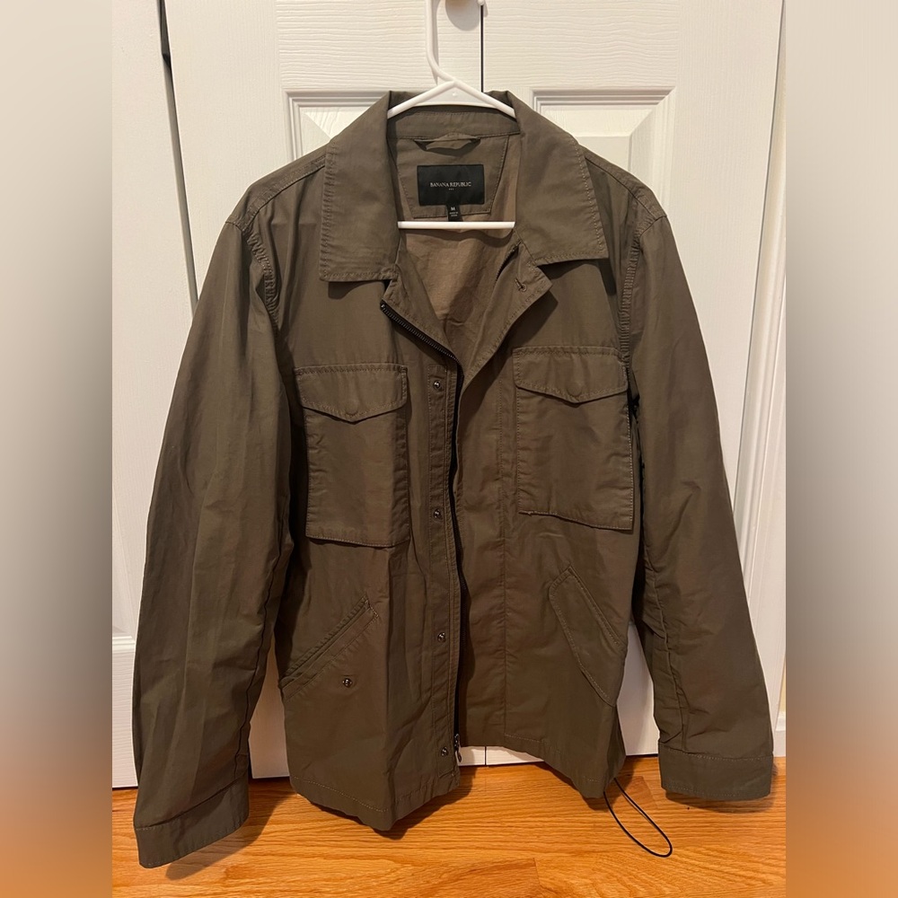 Banana Republic Army Green Jacket